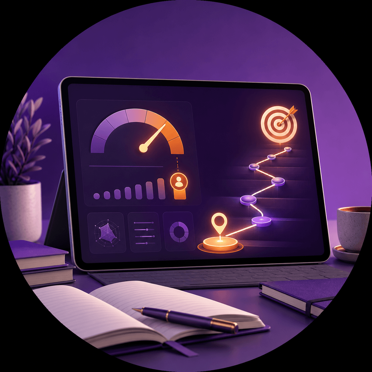 ميزة تقييم وخطة واضحة في نظام الدراسة مع Success Academy