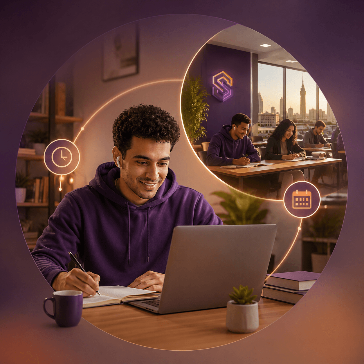 ميزة مرونة تناسب يومك في نظام الدراسة مع Success Academy